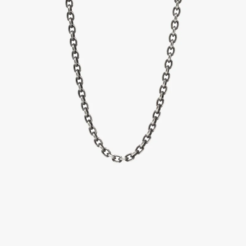 Best necklaces and pendants with floral designs for a feminine and elegant feel-Sterling Chain Necklace