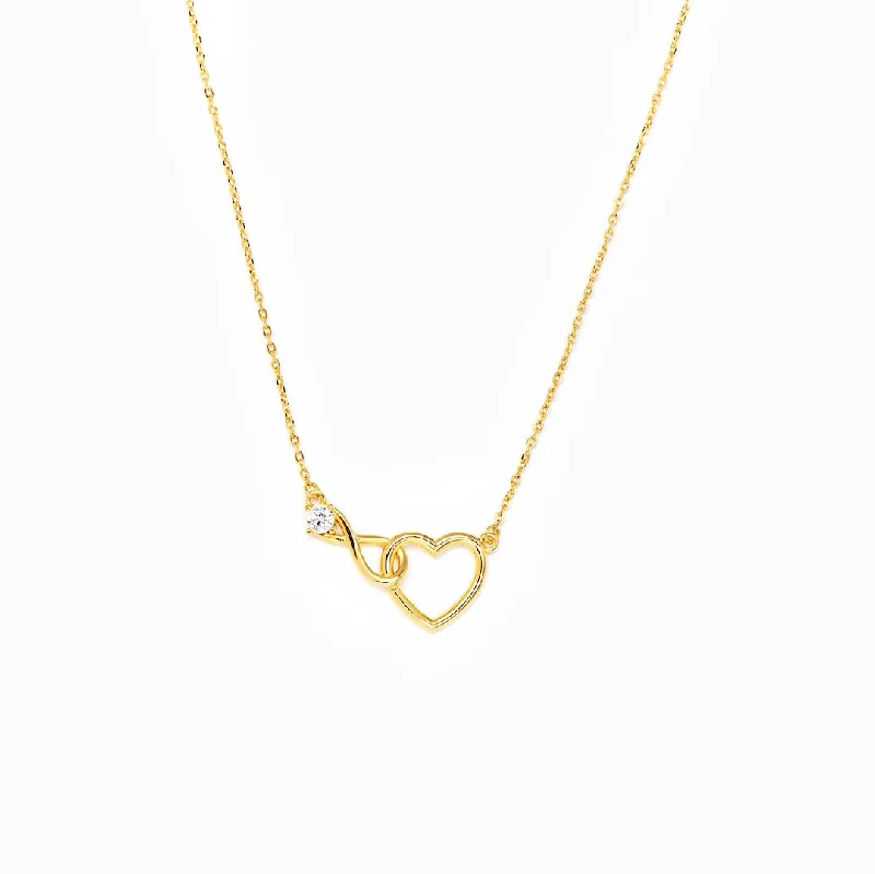 Best necklaces and pendants with cross pendants for a spiritual, meaningful symbol-You Are My Soul Sister - Infinity Heart Necklace