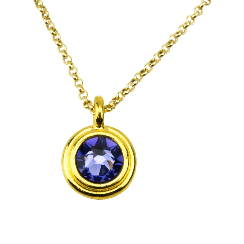 Best necklaces and pendants with adjustable chains for a customizable fit-December Birthstone Necklace