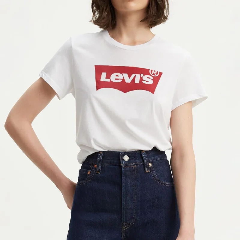 Gothic Blouses with Dark Tone -Levi's Womens Perfect T-Shirt - 173690468