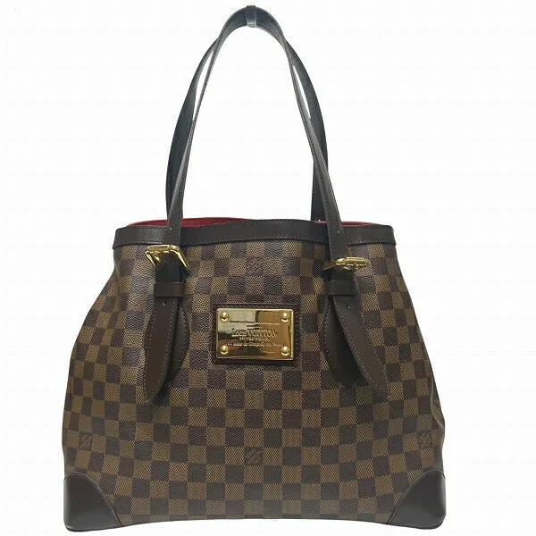 Handle bags with spacious interiors for storage -Louis Vuitton Damier Hampstead GM Tote Bag