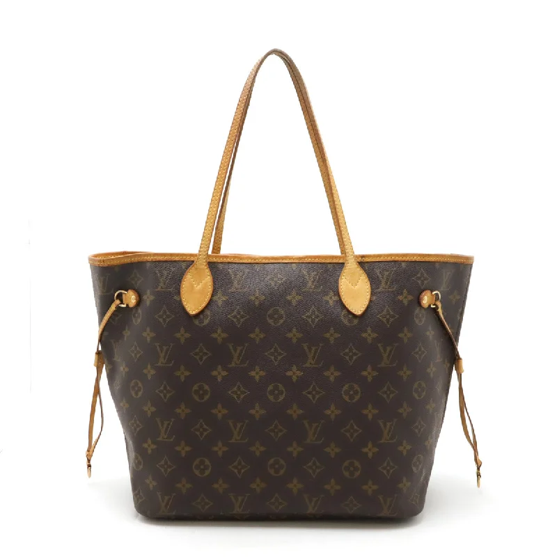 Handle bags with monogram designs for personalization -Louis Vuitton Monogram Neverfull MM Tote Bag