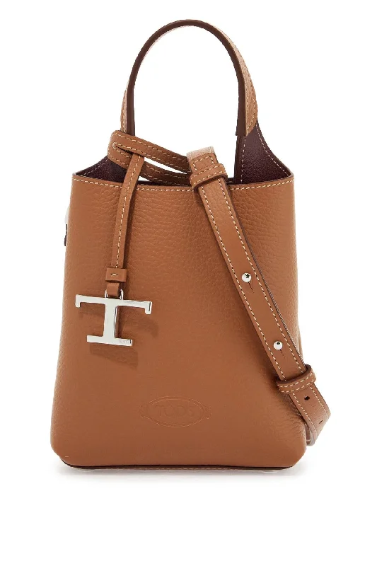 Handle bags with sleek leather for work -Tod's Mini Leather Handbag