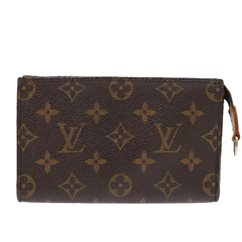 Handle bags with rustic leather for charm -Louis Vuitton Pochette Accessoire  Canvas Clutch Bag (Pre-Owned)