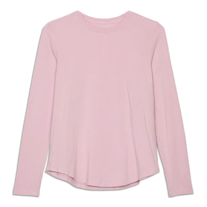 Ruffled Blouses for Girly -Love Long Sleeve Shirt - Resale