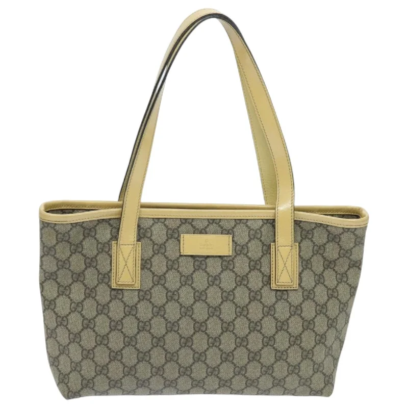 Handle bags with sleek silhouettes for fashion -Gucci  Canvas Tote Bag (Pre-Owned)