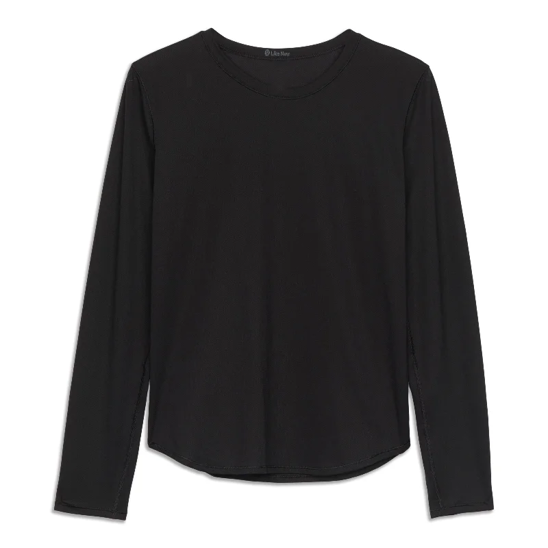 Off Shoulder Blouses for Sexy -High-Neck Running And Training Long-Sleeve Shirt - Resale