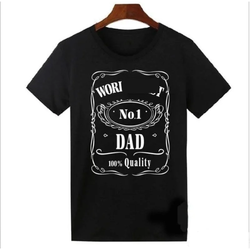 Henley Shirts for Relaxed -T-Shirt for Father’s Day & Dad Birthday with World’s Best Dad Print