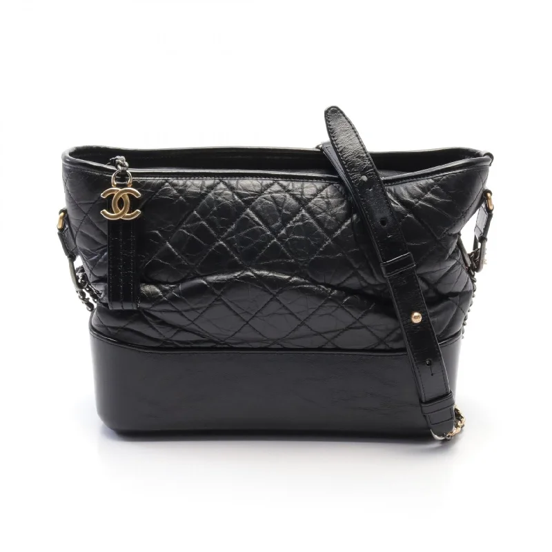 Handle bags with rugged canvas for outdoors -Chanel Gabrielle Small Hobo Leather Bag