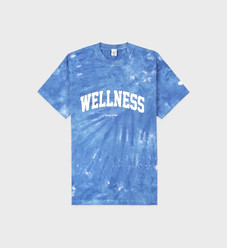 Heavy Duty Blouses for Durable -Wellness Ivy T-Shirt - Hydrangea Tie & Dye