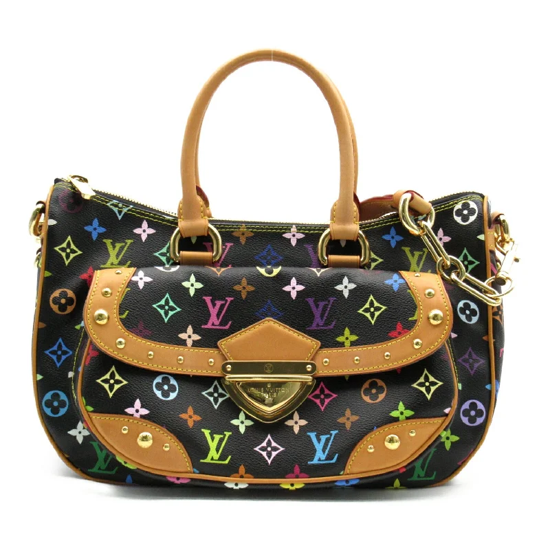 Handle bags with inner compartments for essentials -Louis Vuitton Rita Shoulder Bag Monogram Black