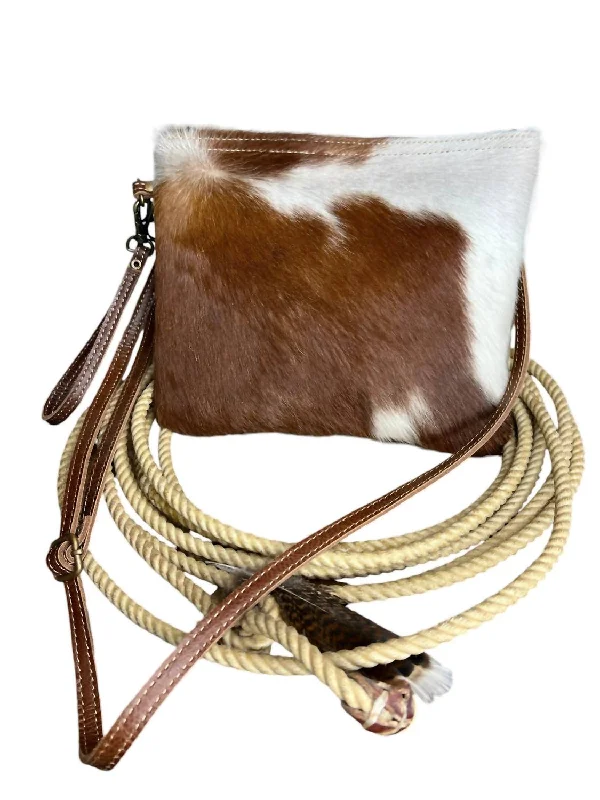 Handle bags with bold checks for trend -Shade Bag In Brown/white