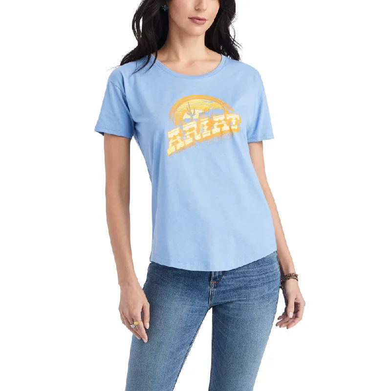 Punk Blouses with Spikes -Ariat Womens Sunset Arc T-Shirt - 10042719