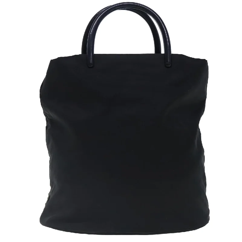 Handle bags with perforated details for style -Prada  Synthetic Tote Bag (Pre-Owned)