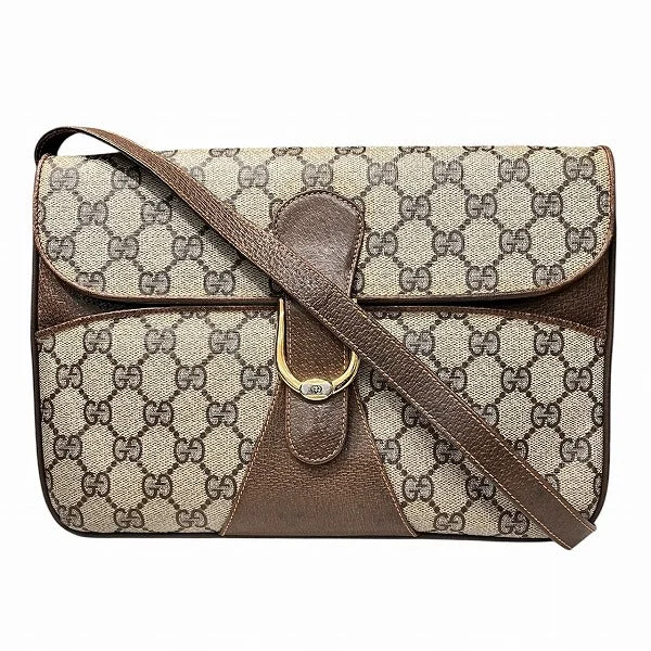 Handle bags with seasonal prints for holidays -Gucci GG Supreme Shoulder Bag