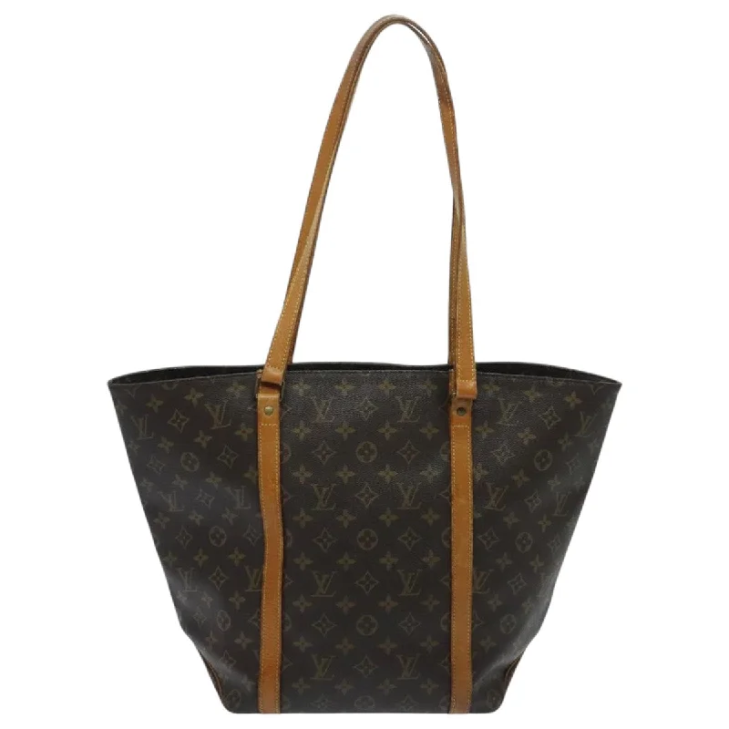 Handle bags with sleek silhouettes for fashion -Louis Vuitton Shopping  Canvas Tote Bag (Pre-Owned)