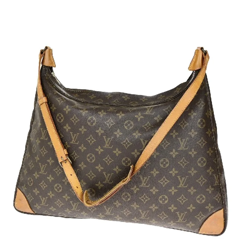 Handle bags with bright neons for visibility -Louis Vuitton Boulogne  Canvas Shoulder Bag (Pre-Owned)