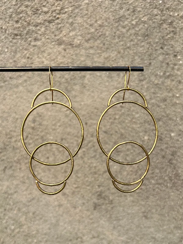 Long Drop Earrings for Dramatic -Troublemaker Earrings