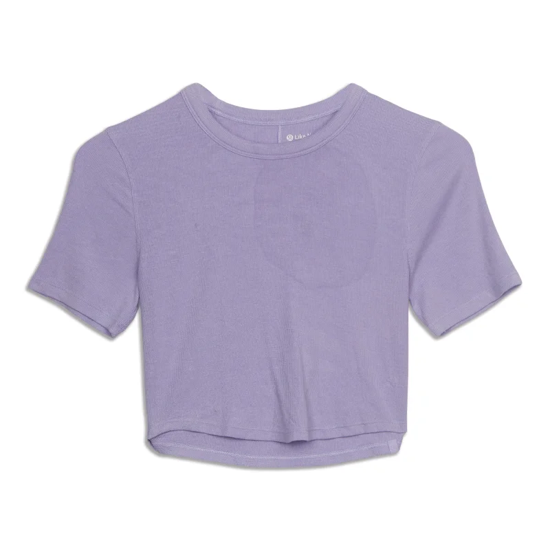 Waterproof Blouses for Rainy -Hold Tight Cropped T-Shirt - Resale