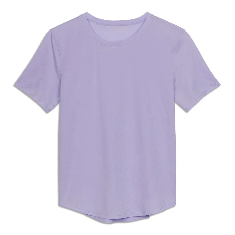 Weekend Blouses for Leisure -High-Neck Running And Training T-Shirt - Resale