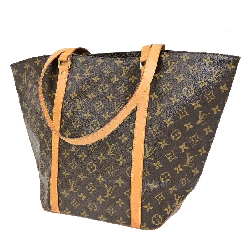 Small handle bags perfect for quick trips -Louis Vuitton Shopping  Canvas Shoulder Bag (Pre-Owned)