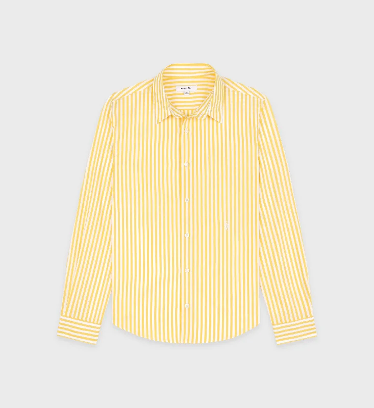 Casual Shirts for Everyday -SRC Shirt - Yellow Striped