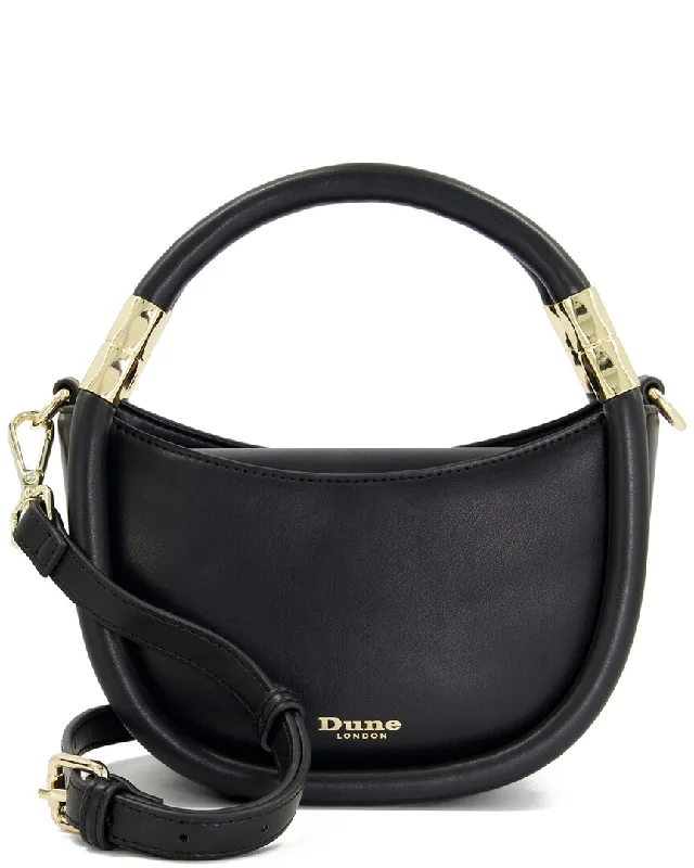 Leather handle bags for elegant daily carry -Dune London Daphny Shoulder Bag