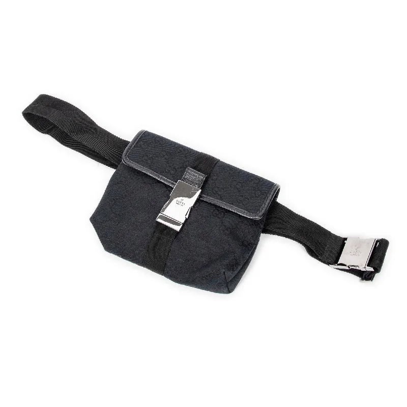 Handle bags with reinforced stitching for durability -Mini Pushlock Waist Bag