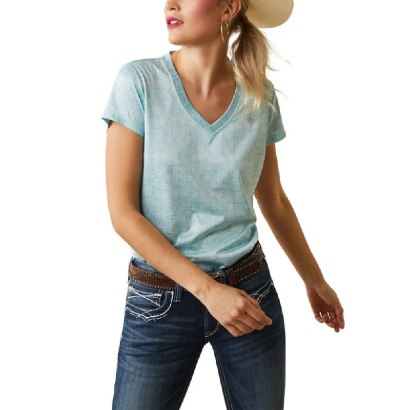 Modern Blouses for Trendy -Ariat Womens Laguna T-Shirt - 10043528