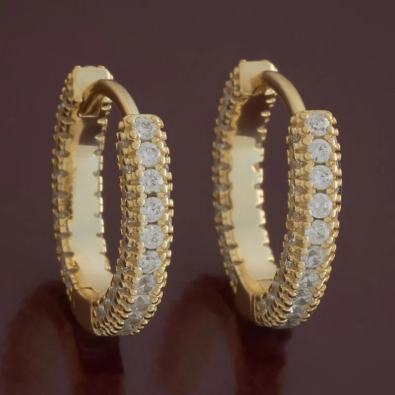 Best hoop earrings with baroque pearls for a luxurious and elegant vibe-92.5 Silver Earring 180910