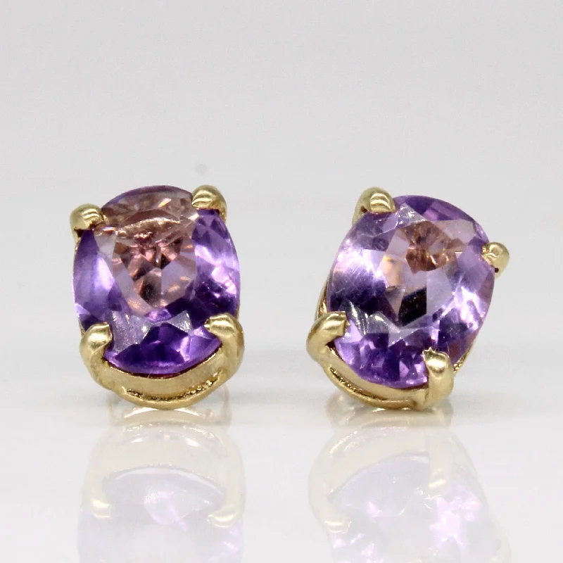 Best hoop earrings with baroque pearls for a luxurious and elegant vibe-Amethyst Earrings | 2.60ctw |