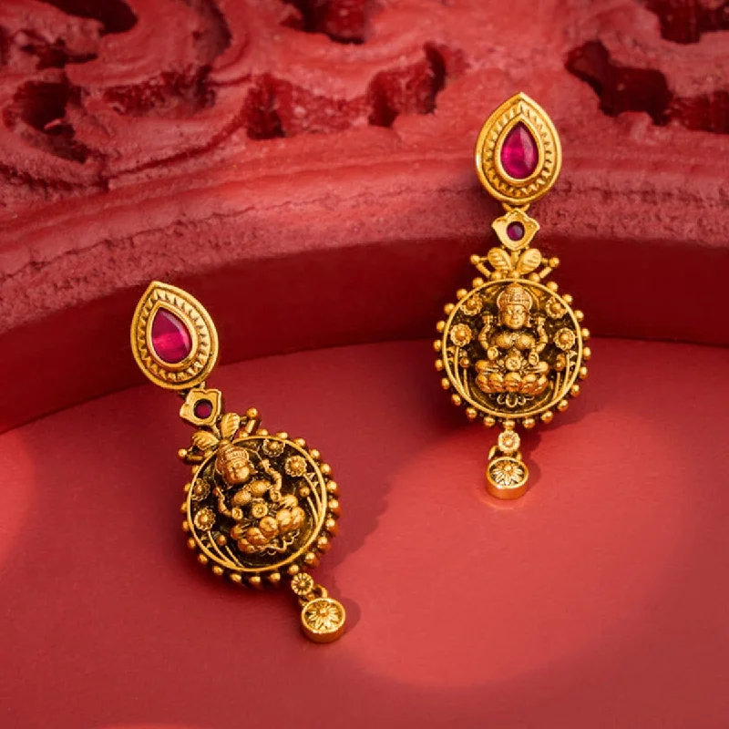 Medium hoop earrings for an everyday look with the perfect balance of style-Antique Earring 170572