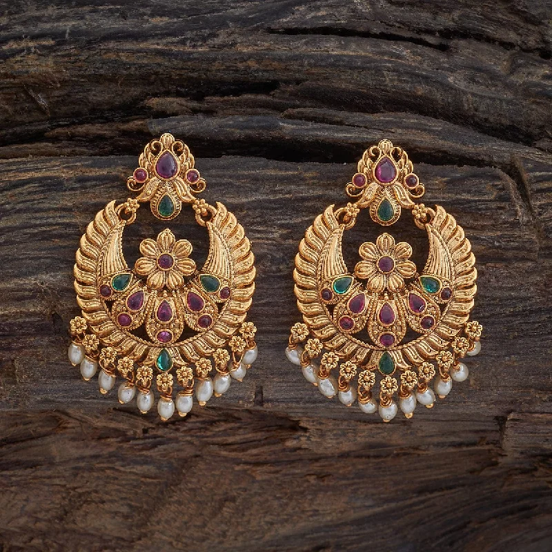 Best hoop earrings with gold for a luxurious and timeless look-Antique Earring 172276