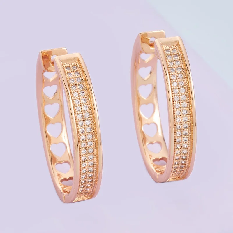 Best hoop earrings with sterling silver for an affordable and chic design-Trendy Earring 148124