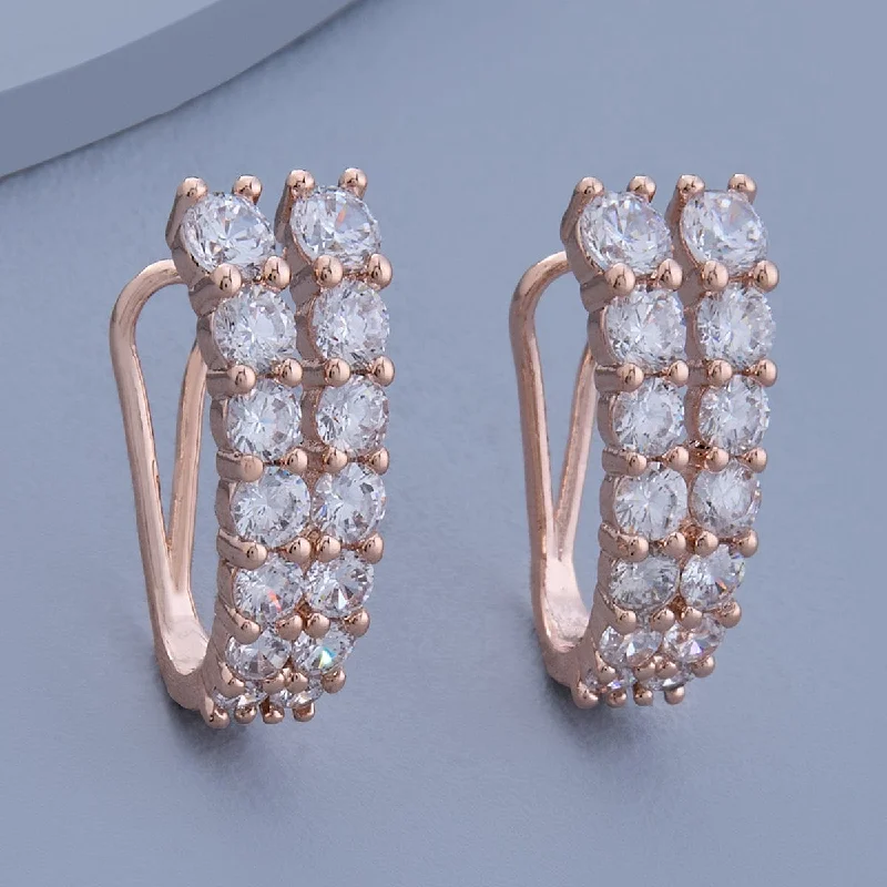 Best hoop earrings with geometric cuts for a sharp, modern appeal-Trendy Earring 169630